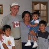 Garry with Cristian and his family